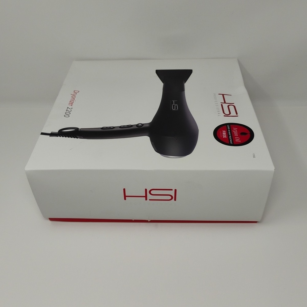 HSI Hair Blow Dryer Dryonizer 2200 Professional Ionic Ceramic 1600W - See Notes - Picture 10 of 10
